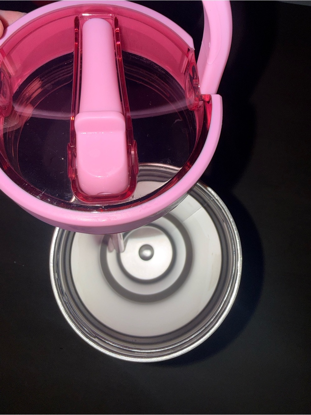 HydroJug Pink Checkered Travel Tumbler - Picture 2 of 2